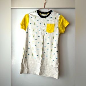 Sea-Themed T-Shirt Dress